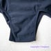 New! AllSisters rhombus one piece cutout black swimsuit, size. M