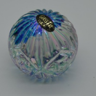 Small Glass Eye Paperweight