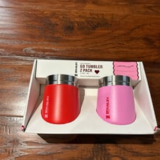 IN HAND Stanley Go Tumbler 2 Pack Valentine’s Set - Target Limited Edition 10oz
