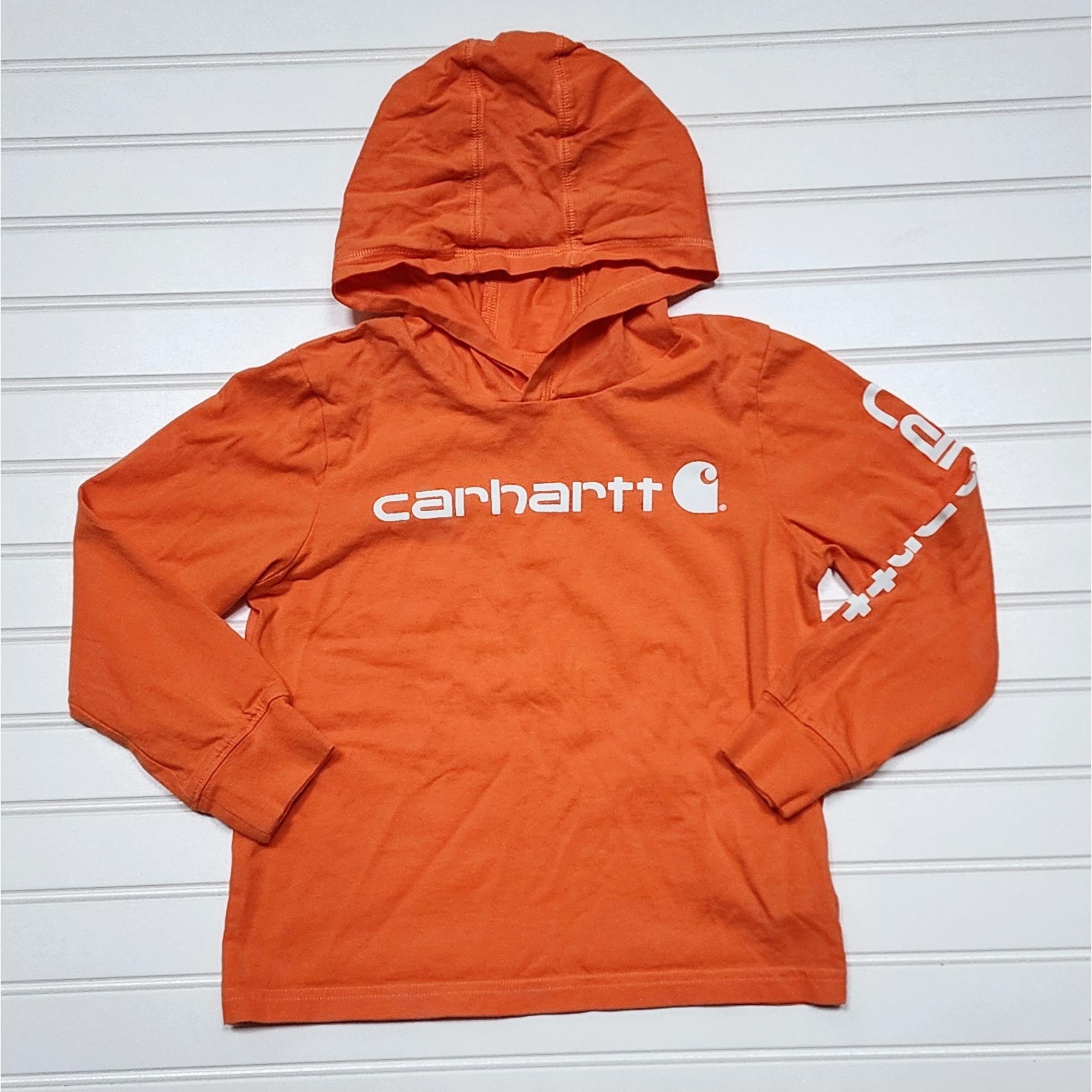 Carhartt Long Sleeve Hooded Graphic T-Shirt