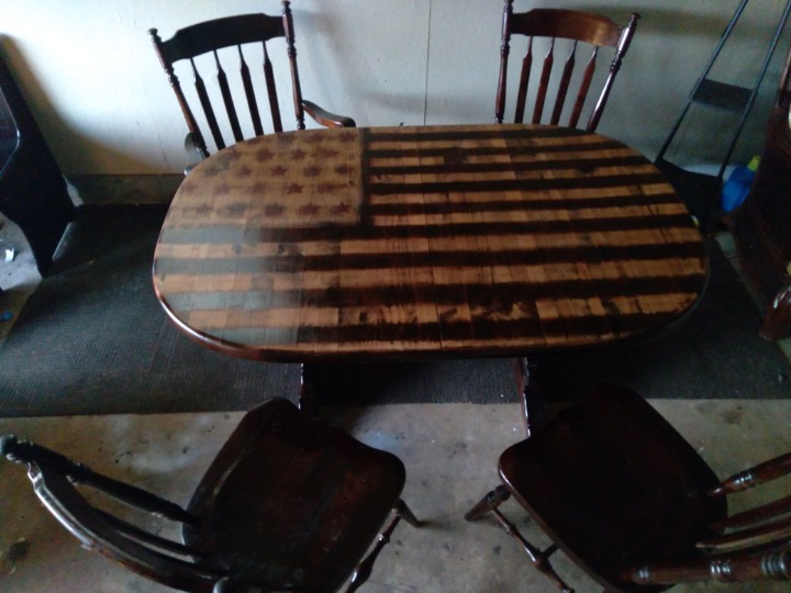 Solid wood custom table top