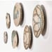 Woven Basket Wall Decor set of 6