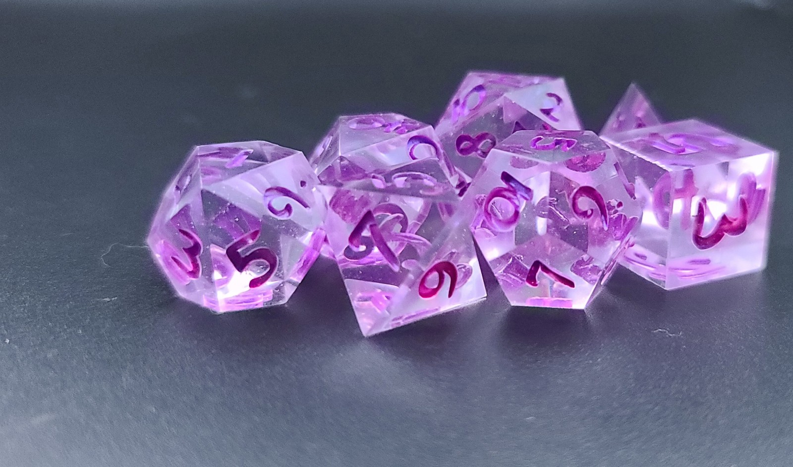 Gilmore's Affection handmade dice set
