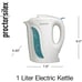 Proctor Silex 1.0 Liter Electric Tea Kettle Water-Boiler & Heater White K2070P