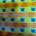 VTG 3D Vari-Vue Pumpkin? Pattern Vinyl Sheet 15x22