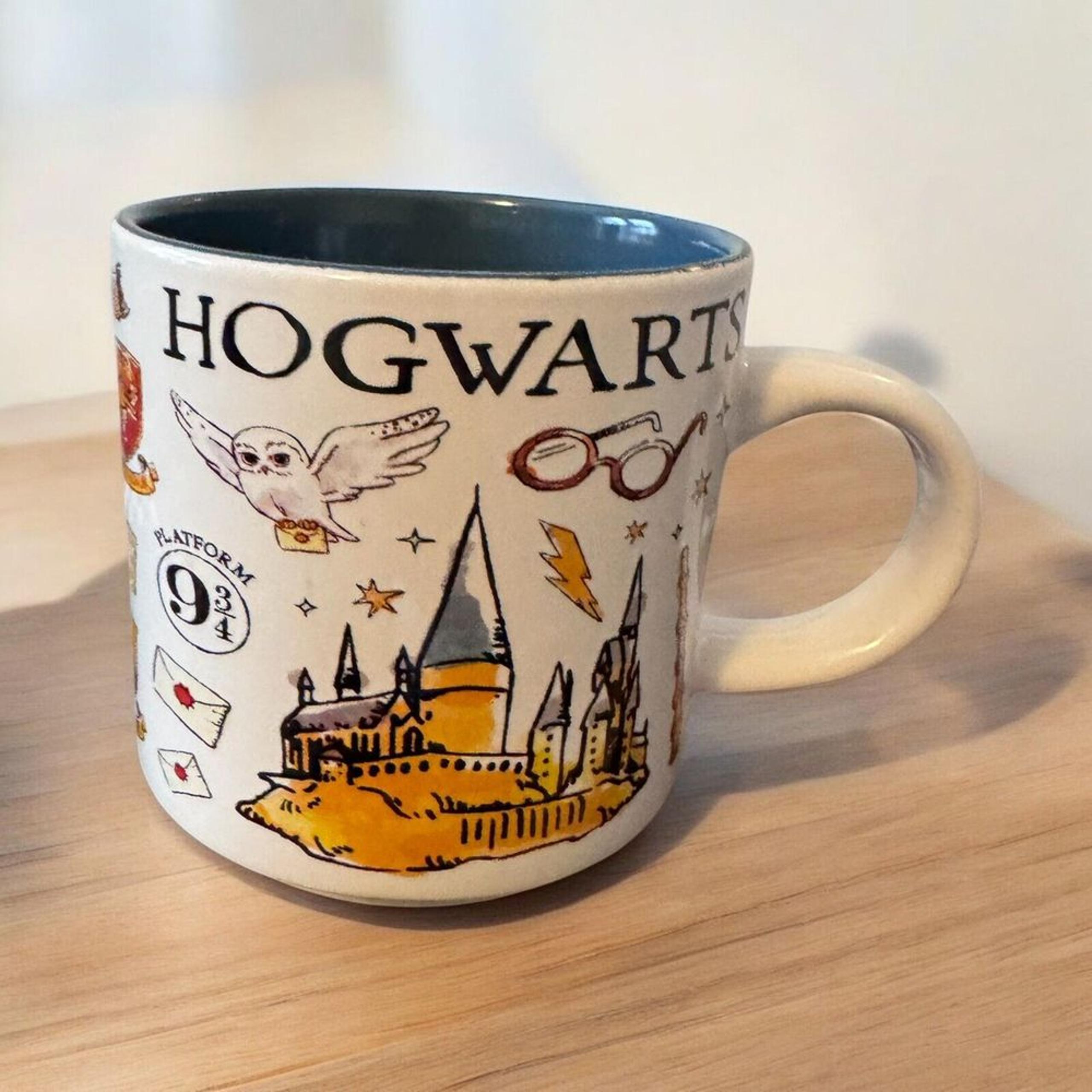 HOGWARTS COFFEE MUG. HARRY POTTER HOGWARTS MUG. HARRY POTTER Deco Mug. B289