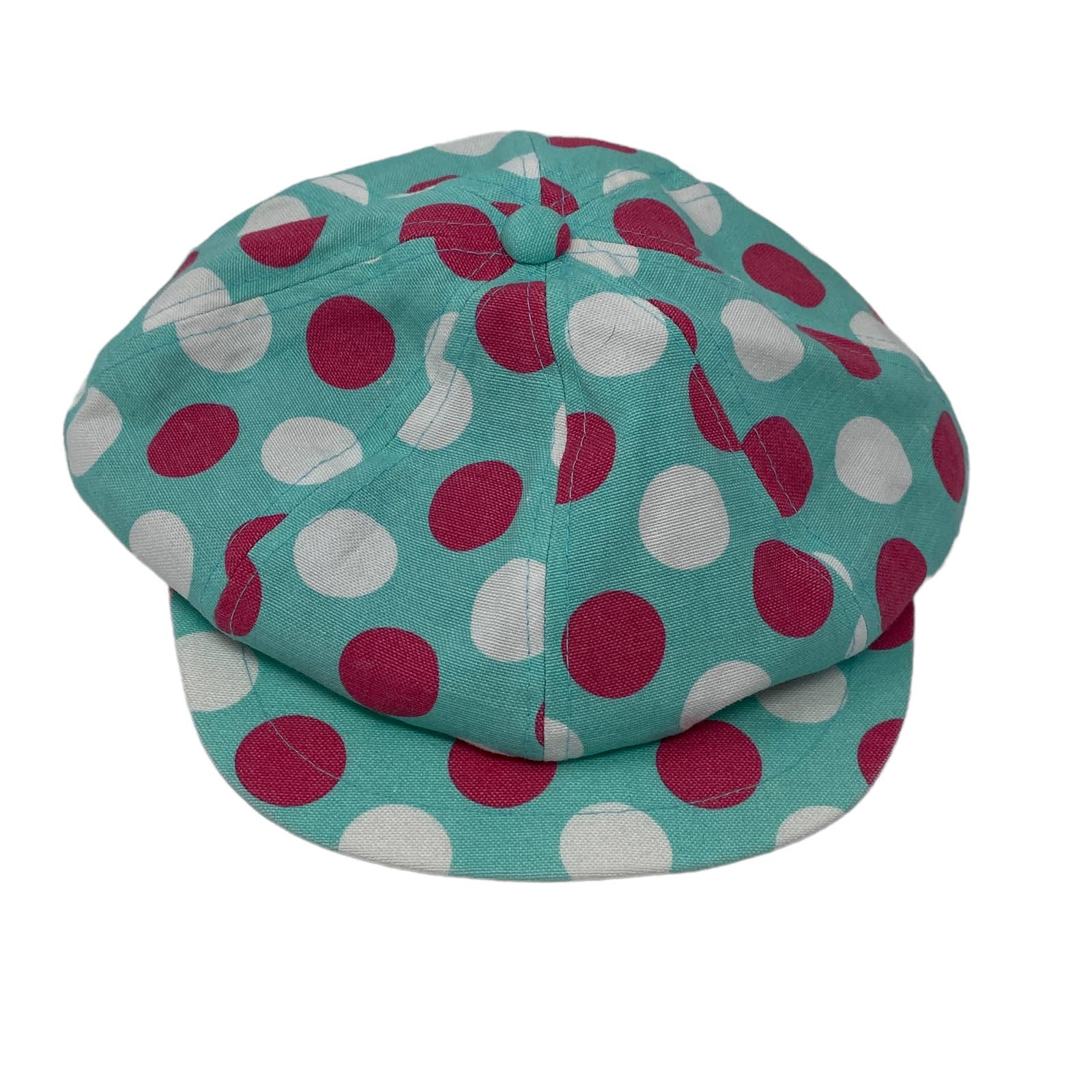 store San Hat Newsboy Dots Polka White Pink With Green Sea Woman's Co Hat Diego Women store San Hat Newsboy Dots Polka White Pink With Green Sea Woman's Co Hat Diego Women