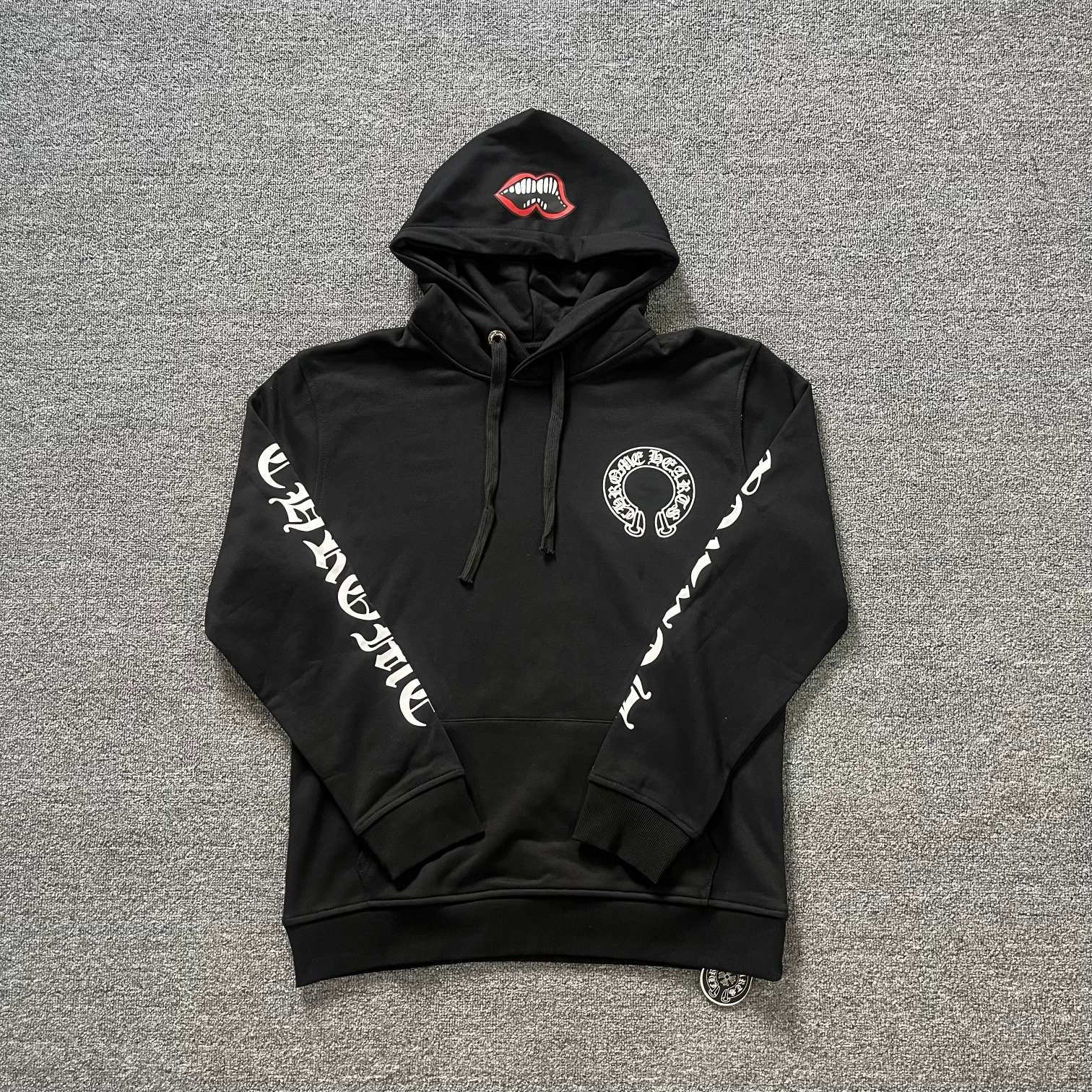 Black graffiti Hoodie