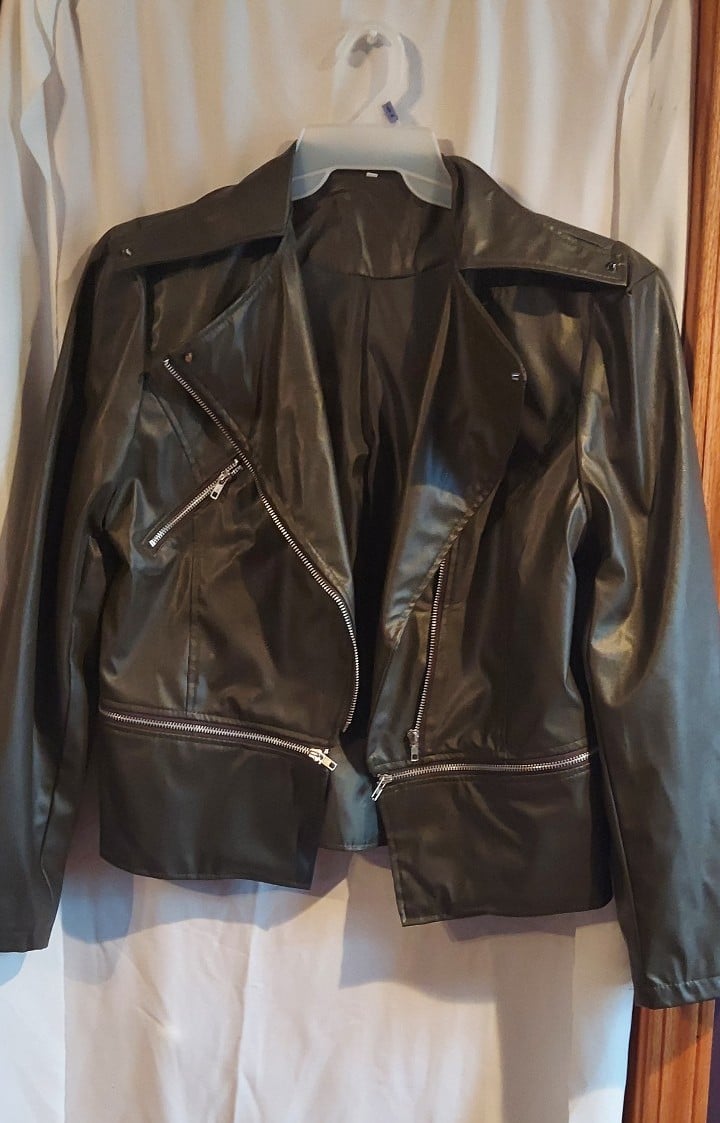 Faux Leather Jacket