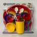 Spielstabil Kitchen Pretend Dinnerware Play Set NOS Dish Utensil Cutlery Tray