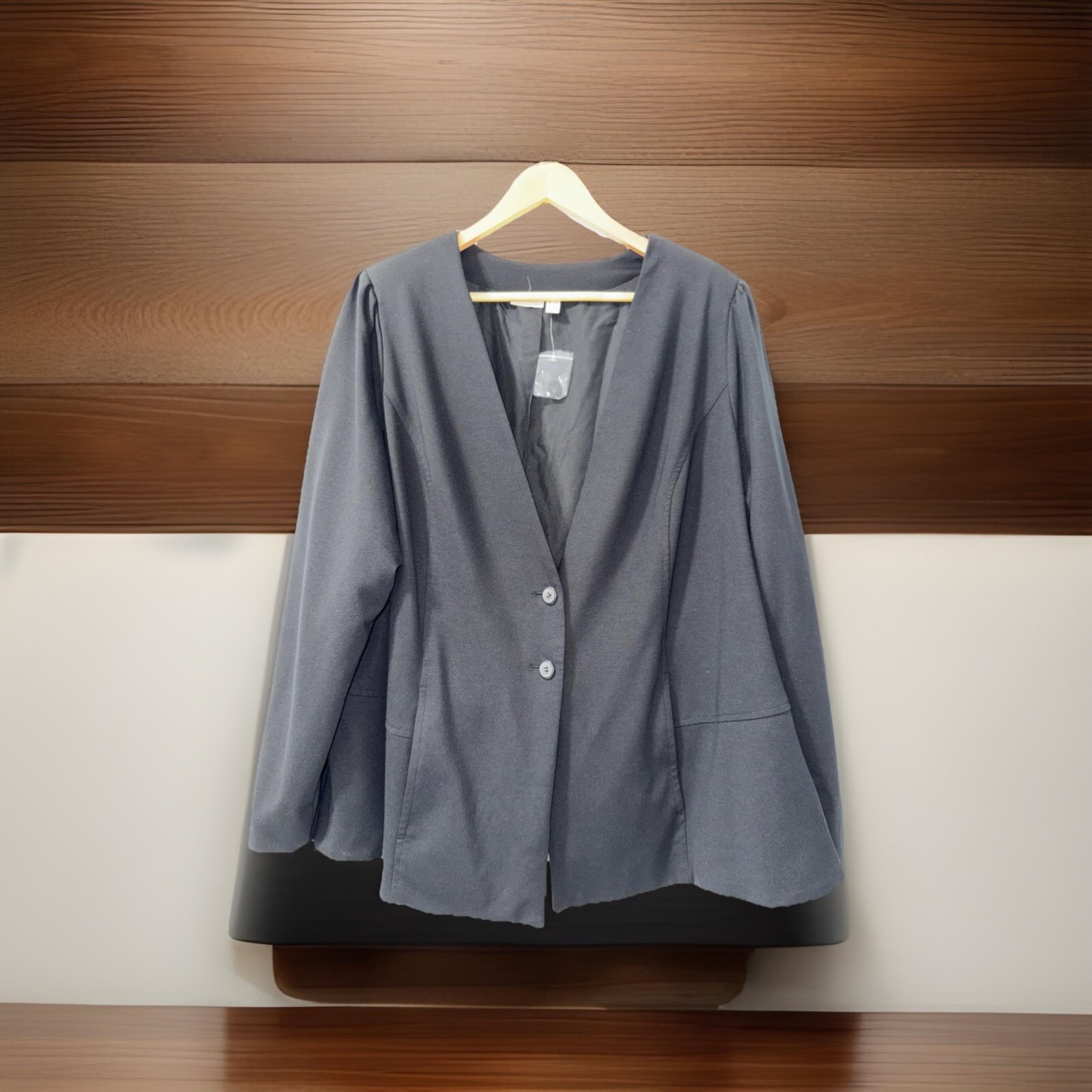 Any WEAR Blazer Women's Size 2XL - Black - LOGO by Lori Goldstein