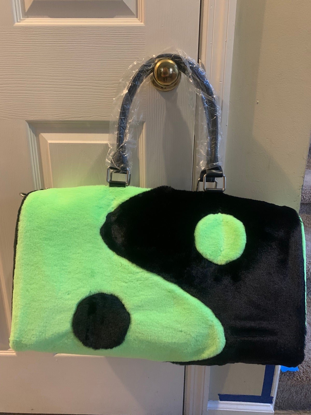 Current Mood Yin & Yang Weekender Travel Shoulder Bag Duffle Tote Purse NWT
