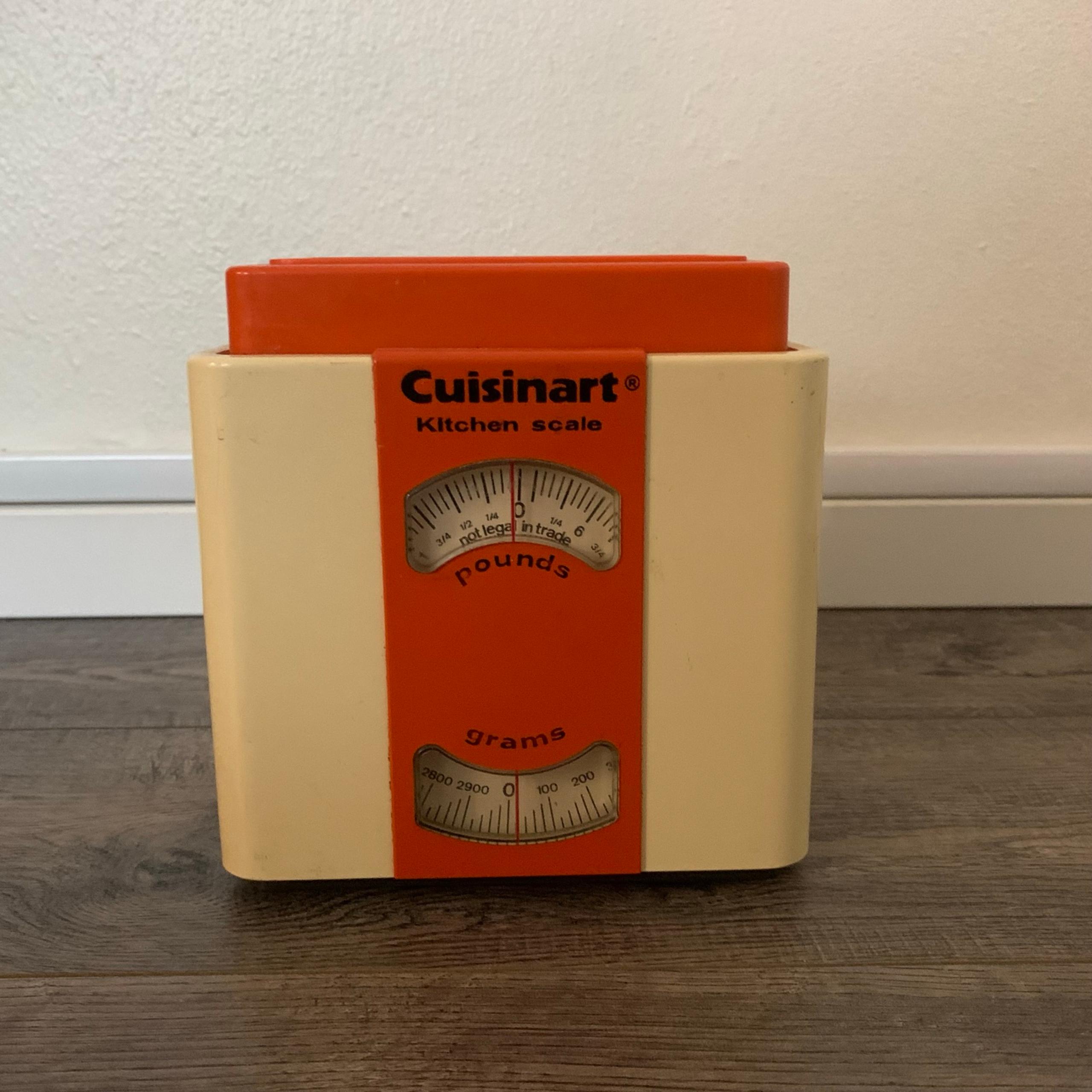 Vintage Cuisinart kitchen scale