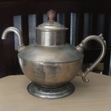Very Rare 1888 Paine, Diehl & Co Silver Teapot