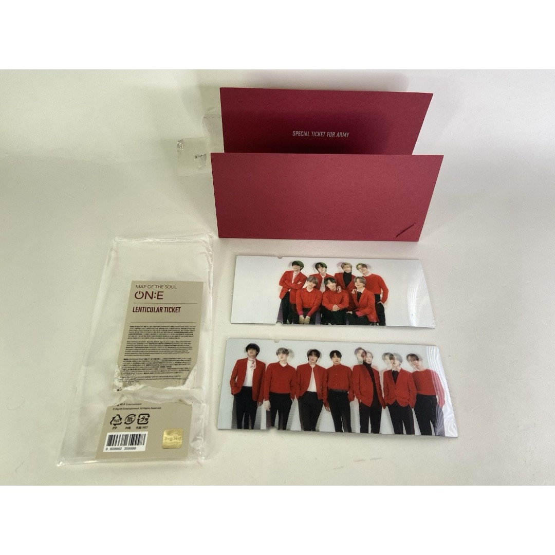 春先取りの The of Map BTS Official Soul Set Ticket Lenticular Tour ON:E K-POP・アジア
