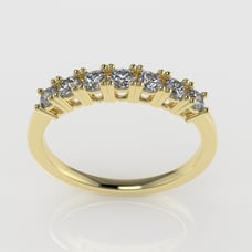 14k Engagement Ring with Moissanite Stones, it is for daily use