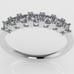 14k Engagement Ring with Moissanite Stones, it is for daily use