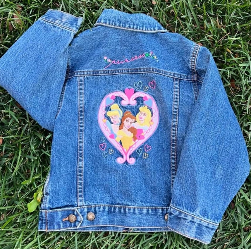 Vintage Disney Princess Jean Jacket