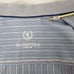 Bugatchi Uomo Dress Shirt Long Sleeve Blue Striped Contrast Cuff Men 15.5 34/35