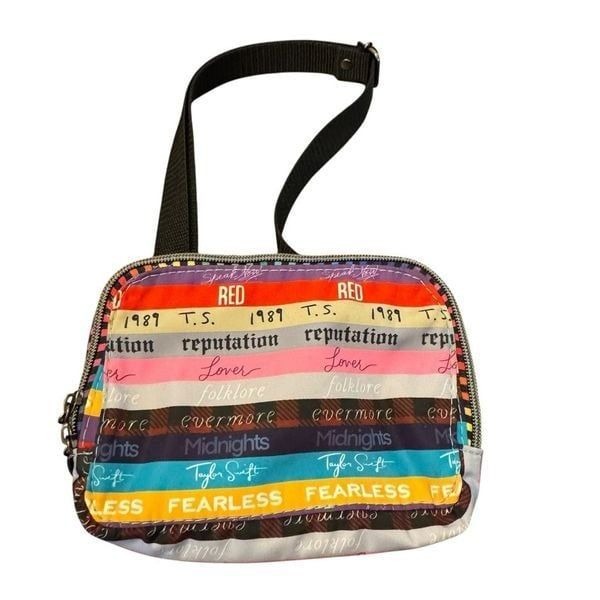 Taylor swift inspired waist bag fanny pack nylon purse folklore swifty lover