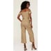 Marissa Webb Khaki Off the Shoulder Jumpsuit Rent the runway preloved 4