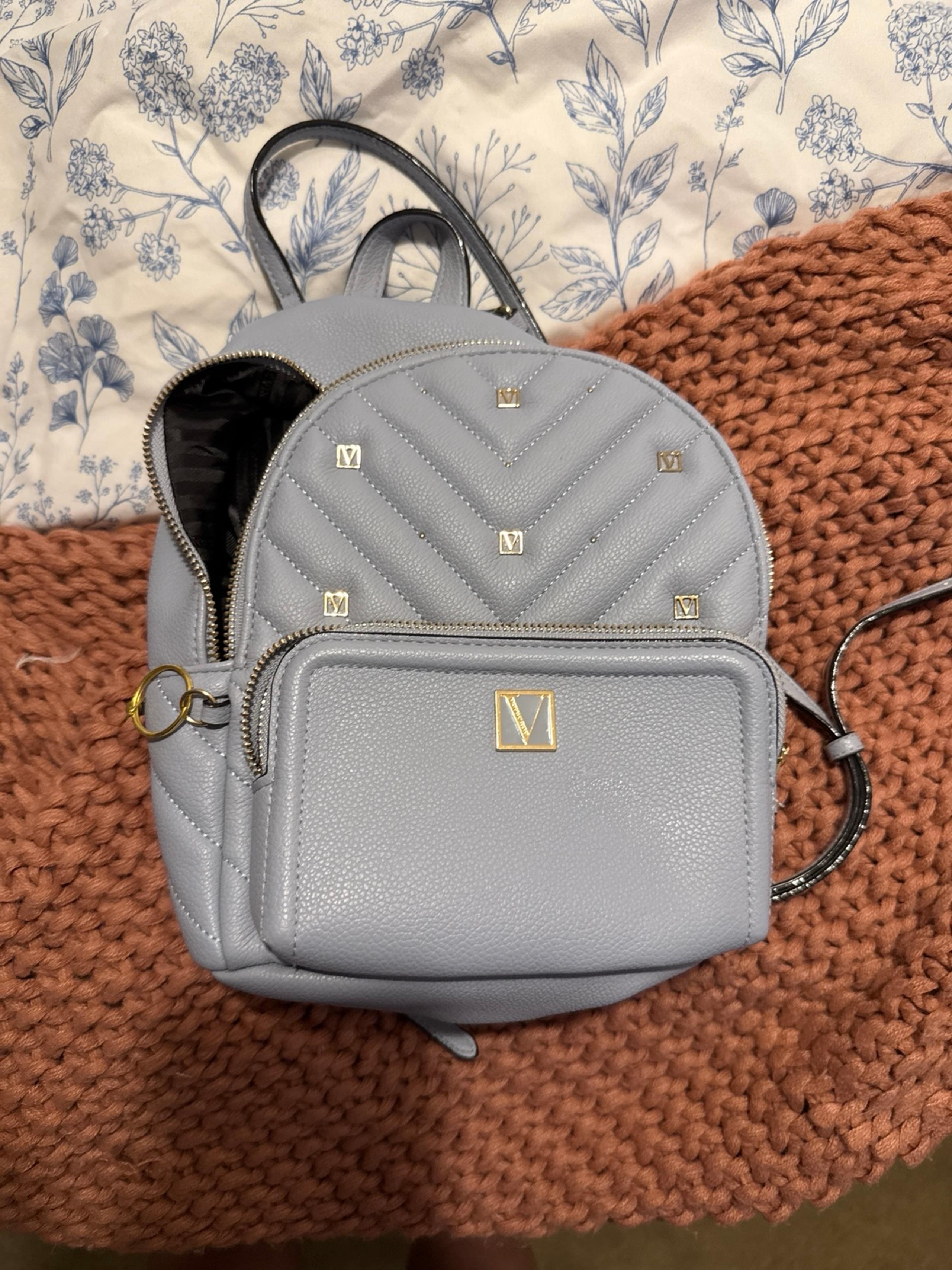 Small Victoria’s Secret leather backpack purse