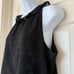 Ann Taylor Black Eyelet Halter Top