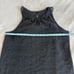 Ann Taylor Black Eyelet Halter Top