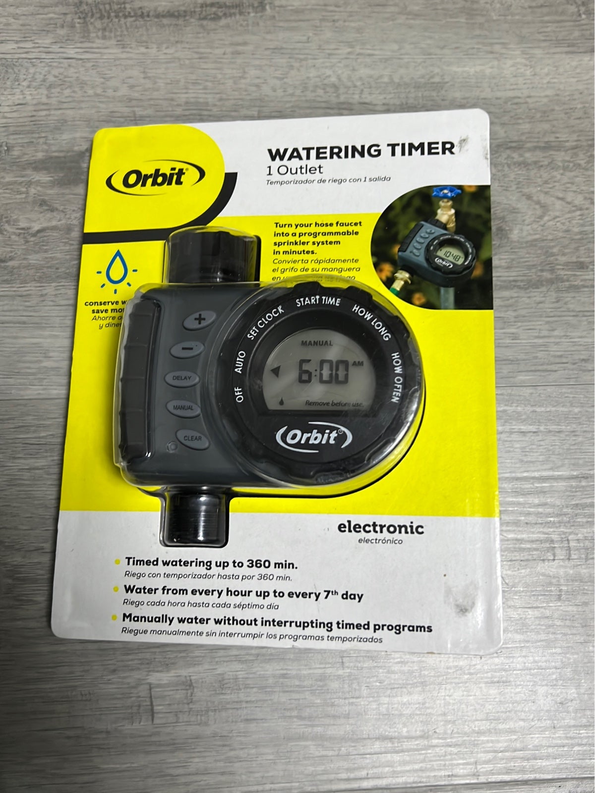 Watering timer