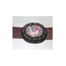 FLOWERED BELT BUCKLE