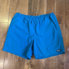 Mens Patagonia Baggies Shorts Teal Blue 100% Nylon sz Large / 6.5 inseam