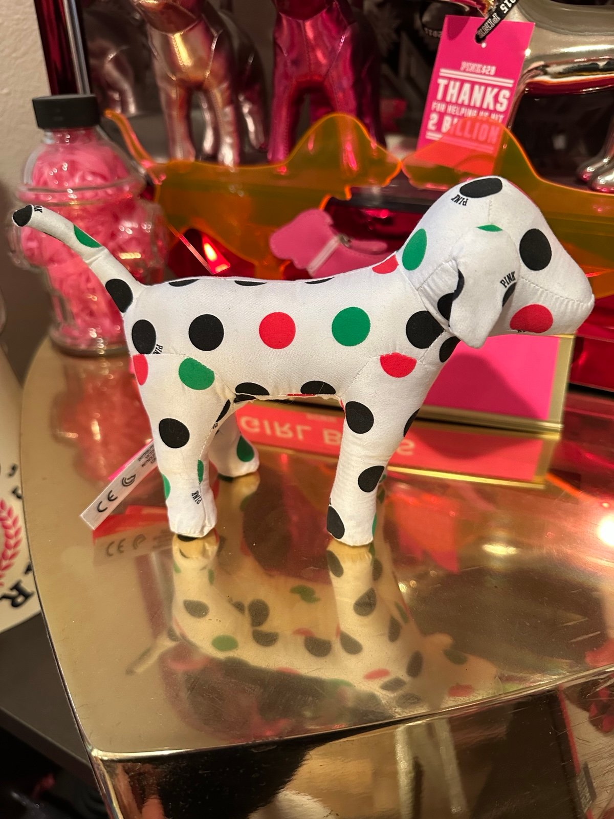 RARE PINK DUBAI DOG