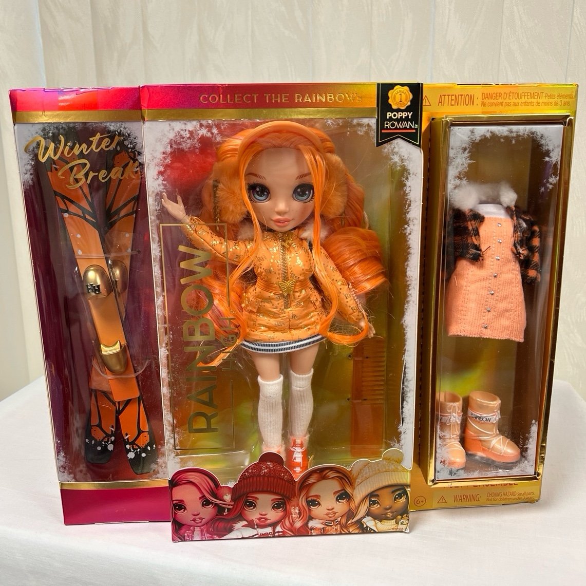 Rainbow High Winter Break Poppy Rowan Fashion Doll 2021 NIB