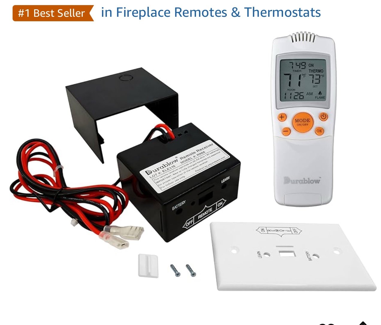 Durablow thermostat control module remote control kit
