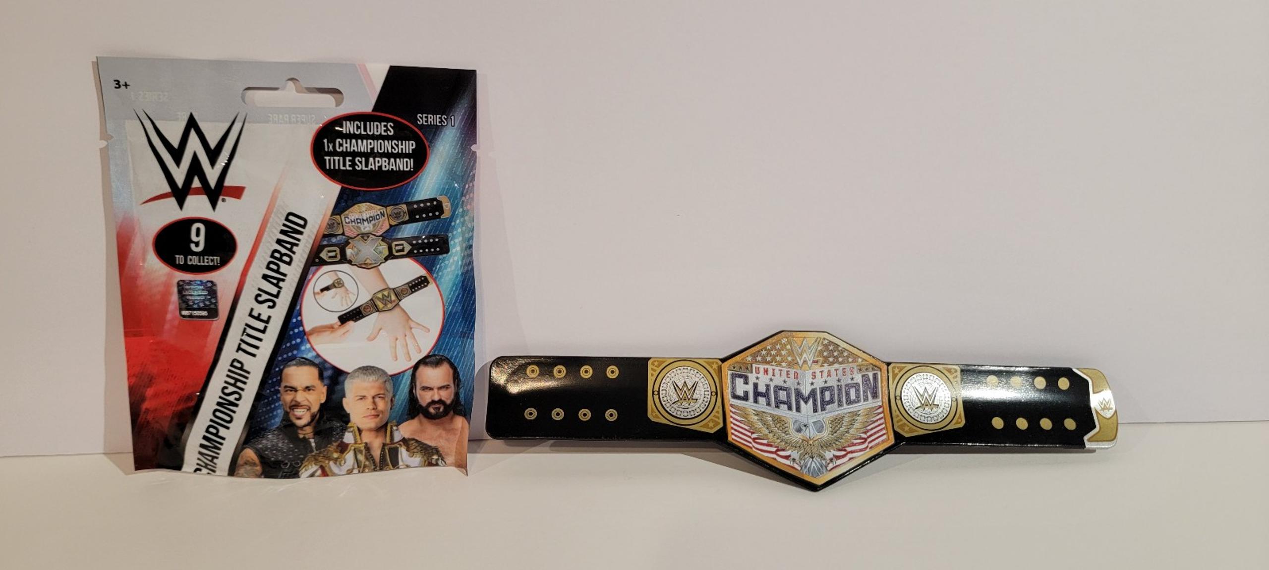 WWE UNITED STATES CHAMPIONSHIP WWE SLAPBAND BRACELET
