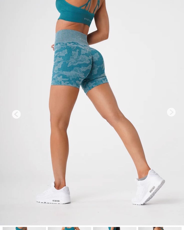 NVGTN camo shorts