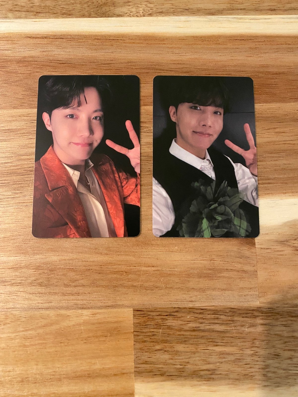 BTS J-Hope BE Grammy Soundwave & M2U Lucky Draw Photocard Set