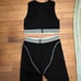 Adam Selman Athletic Set Top And Bike Shorts Women XL