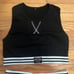 Adam Selman Athletic Set Top And Bike Shorts Women XL
