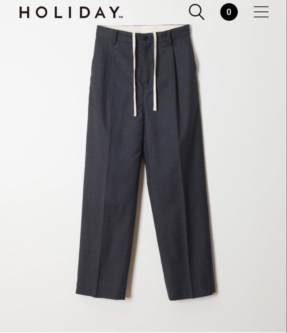 ディズニープリンセスのベビーグッズも大集合 New】HOLIDAY WOOL 0 Size SLACKS DRAWSTRINGS パンツ