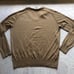 Lacoste Vintage Cashmere Blend Tan/Khaki V-Neck Soft Sweater Unisex Size 5 (M)