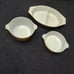 Early American Pyrex bowls 471 and 473 with divided dish