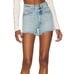 NWT EB DENIM High Waisted Raw Hem Perfect Shorts in Daphne Size 27