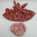 Build a Bear Vtg Pinafore PINK Dress Panties Flower Floral Clothes Summer W Tags