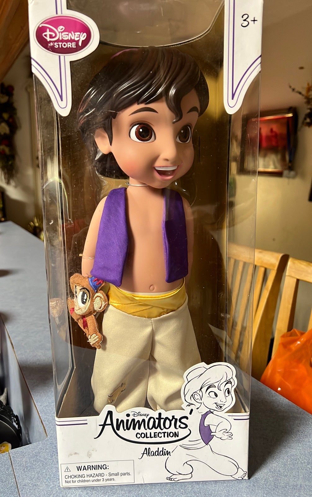 Disney Aladdin animator doll