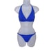 ERES Women’s Blue V-Neck Top Low Rise Bikini Two Piece Swimsuit