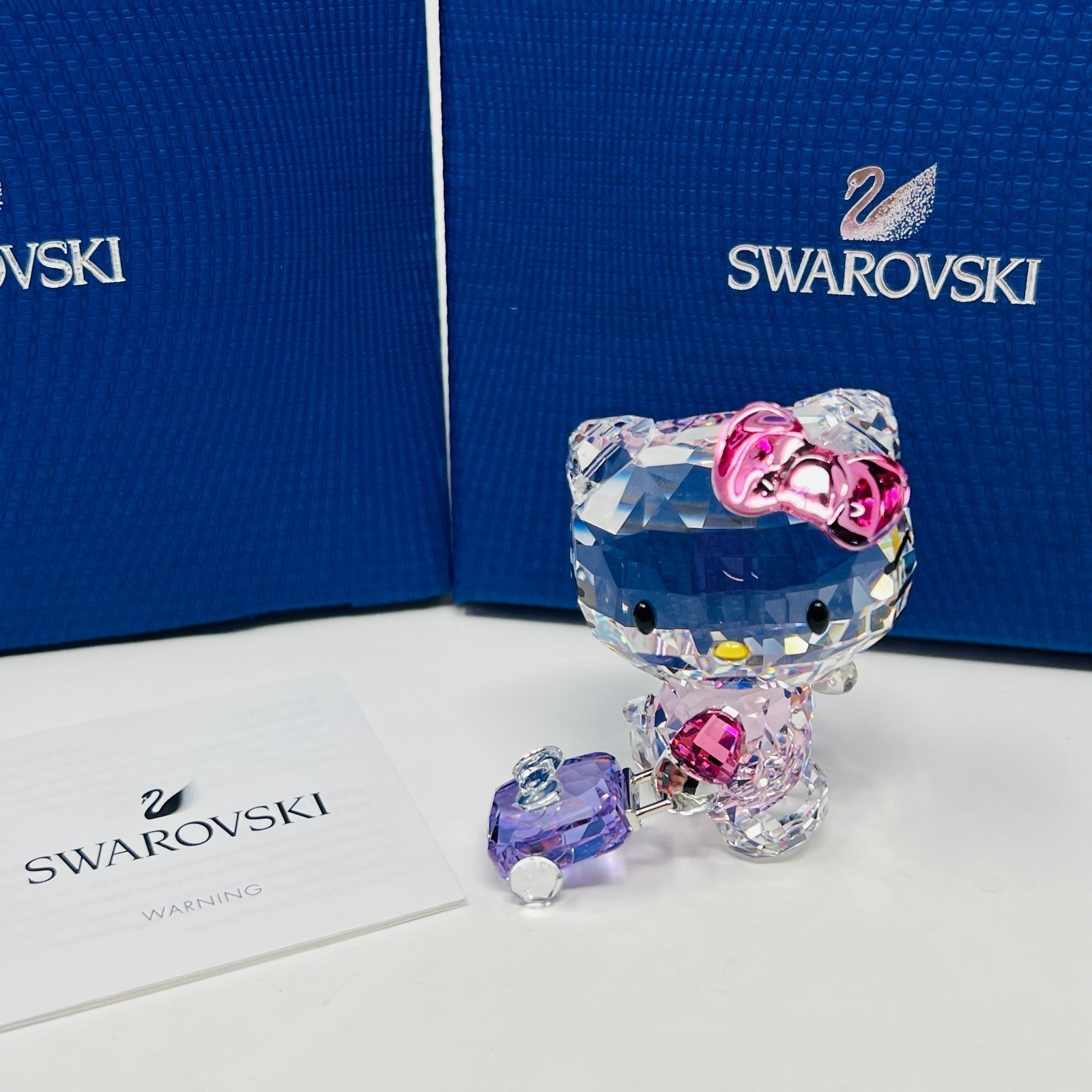 Swarovski Crystal Hello Kitty Traveler Figurine 5279082
