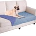 Dog Bed Cover Pet Blanket for Furniture Bed Stoneblue+violetblue