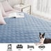 Dog Bed Cover Pet Blanket for Furniture Bed Stoneblue+violetblue
