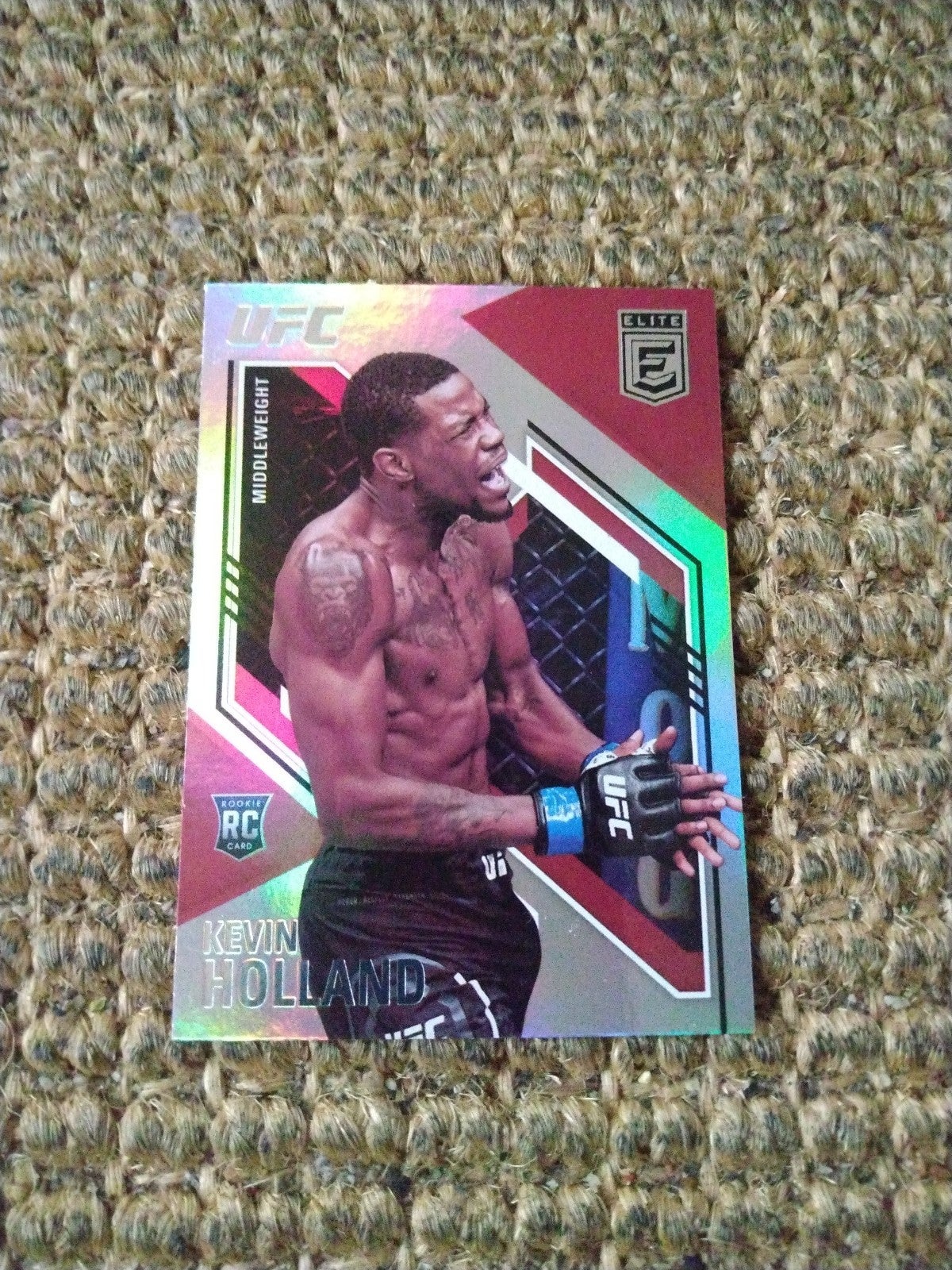 2021 Panini UFC Chronicles Debut Donruss Elite Kevin Holland ROOKIE